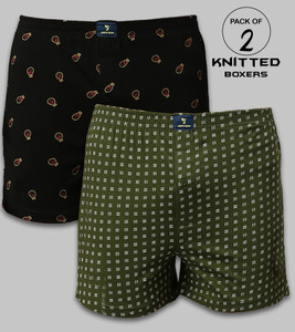 joven pack of 2 printed men boxer