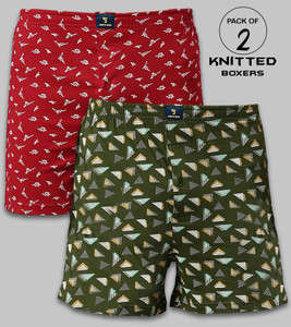 joven pack of 2 printed men boxer