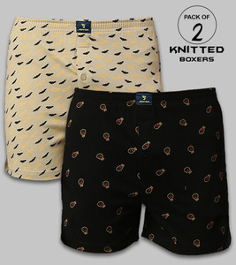 joven pack of 2 printed men boxer