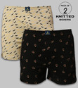 JOVEN Pack of 2 Printed Men Boxer