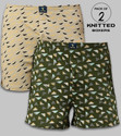 JOVEN Pack of 2 Printed Men Boxer