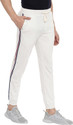 JOVEN Solid Men White Track Pants