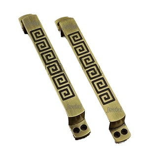 jovial 124 main door handlepull handlehandle set 7 inch finish antique brass material  zink alloy 2 pcs set