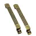 Jovial 124 Main Door Handle/Pull Handle/Handle Set (7 Inch, Finish: Antique Brass, Material : Zink Alloy, 2 Pcs Set)