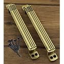 Jovial 126 Main Door Handle/Door Handle/Pull Handle/Handle Set (7 Inch, Finish: Antique Brass, Material : Zink Alloy, 2 Pcs Set)