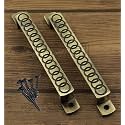 Jovial 127 Main Door Handle/Door Handle/Pull Handle/Handle Set (7 Inch, Finish: Antique Brass, Material : Zink Alloy, 2 Pcs Set)