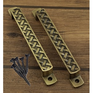 jovial 133 main door handledoor handlepull handlehandle set 7 inch finish antique brass material  zink alloy 2 pcs set