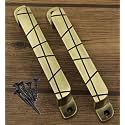Jovial Omex Main Door Handle/Door Handle/Pull Handle/Handle Set (7 Inch, Finish: Antique Brass, Material : Zink Alloy, 2 Pcs Set)