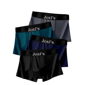 Joxis Mens Cotton Blend Trunks Pack of