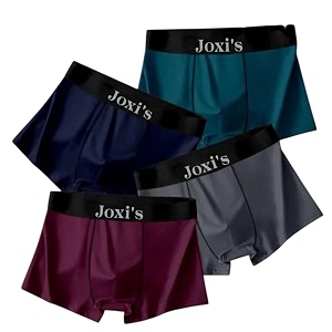 Joxis Mens Cotton Blend Trunks Pack of