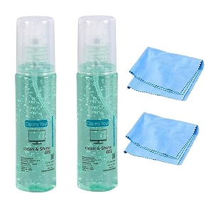 joxra screen cleaner kit 100 ml for led and lcd tv computer monitor laptop and ipad screens - pack of 2