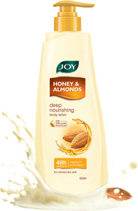 joy honey  almonds deep nourishing body lotion for all skin types
