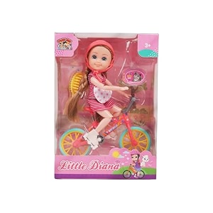 joy junction little diana doll toy for girls- perfect christmas  birthday doll with accessoires fun gift idea for 10-year-old girls beautiful and realistic doll toy my favorite puppy