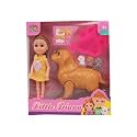 JOY JUNCTION Little Diana Doll Toy for Girls- Perfect Christmas | Birthday (Doll with Accessoires) Fun Gift Idea for 10-Year-Old Girls Beautiful and Realistic Doll Toy (My Favorite Puppy)