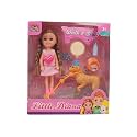 JOY JUNCTION Little Diana Doll Toy for Girls- Perfect Christmas | Birthday (Doll with Accessoires) Fun Gift Idea for 10-Year-Old Girls Beautiful and Realistic Doll Toy (My Favorite Puppy)