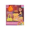 JOY JUNCTION Little Diana Doll Toy for Girls- Perfect Christmas | Birthday (Doll with Accessoires) Fun Gift Idea for 10-Year-Old Girls Beautiful and Realistic Doll Toy (Travel TIME)