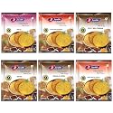 Joyable Khakhra (Corn, Ragi/Nachni, Multigrain, Mung, Chatpata Mung, Mung Methi Garlic) Combo - Pack of 6, 200 Gms Each | Healthy Traditional Gujarati Snacks | Ready To Use | Vaccum Packed