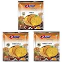 Joyable Khakhra Combo (Cheese, Cheese Chilli, Cheese Garlic)| Healthy Traditional Gujarati Snacks | Ready To Use - Pack Of 6, 180 Gms Each