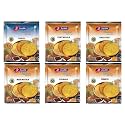 Joyable Khakhra Combo (Panipuri, Paubhaji, Mari Masala, Chat Masala, Chilly Chat, Tomato) - Pack of 6, 200 Gms Each | Khakra Fresh Gujarati Namkeen Snacks | Vacuum Packed