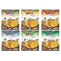 Joyable Khakhra (Methi,Masala,Jeera,Plain,Coriander Chilli,Methi Masala) - Pack of 6, 180 gms. each