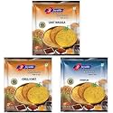 Joyable Khakhra (Panipuri, Chilli Chat, Chat Masala) - Pack of 6, 180 gms each