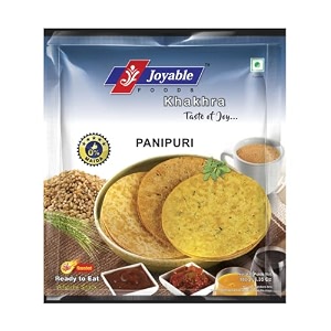 joyable panipuri khakhra - pack of 6 180 gms each