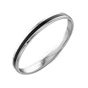 Joyalukkas 925 Purity High Polished Silver Kada/Cuff For Boy And Men