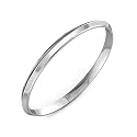 Joyalukkas 925 Purity High Polished Silver Kada/Cuff For Boy And Men