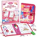 JoyCat 10-Inch Dual-Sided Dry Erase Travel Board, Fairy Tale
