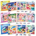 JoyCat 3 Pack Magnetic Puzzles for Kids 3-5, Travel Toys