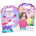 JoyCat Coloring Books for Kids Ages 4-8, 2 Pack, Princess & Dreamy Fantasy