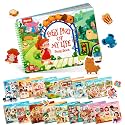 JoyCat Daily Life Busy Book for Toddlers Ages 3-5, English