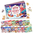 JoyCat Holiday Busy Book for Toddlers Ages 3-5, English