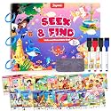 JoyCat Seek &amp; Find Game Book, Educational Toys for Girls Ages 3-6