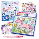 JoyCat Watercolor Painting & Creative Sticker Book (Magical Pony)