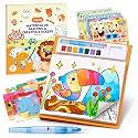 JoyCat Watercolor Painting & Creative Sticker Book (Funny Animals)