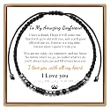 To My Boyfriend Bracelets I Love You Morse Code Bracelets from Girlfriend