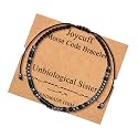 Friendship Gifts for Women Unbiological Sister Morse Code Bracelets Birthday Gifts for Best Friend Handmade Fashion Trendy Dainty Handmade Beaded Weave Jewelry
