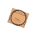 JoycuFF Inspirational ???????????????????? ???????????????? ???????????????????????????????????? ???????????? ???????????????????? Men Secret Message Obsidian Beads ???????????????????????????????? Woven Jewelry ?????????????