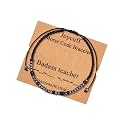 JoycuFF Teacher Gifts for Women Teacher's Day Appreciate Bracelets