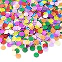 JOYIT 3.5 oz Round Tissue Confetti, Multicolor Confetti Party Table Decor