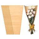 JOYIT Flower Bags for Bouquets, 100PCS Flower Wrapping Papers, 9.8“ x 18”