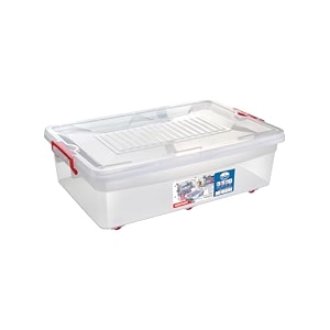 joyo 30l plastic moover box 612 x 393 x 200 mm white 1 piece