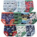 Joyo roy 10Pcs Strong Absorbent Toilet Training Pants 4T-5T Boys Soft Thick Padded Leakproof Kid Confident Toddler Potty Training Underwear for Boys Comfortable Snug Fit Washable Waterproof Pee Pants