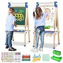 Joyooss Art Easel for Kids Easels with Paper roll Blue