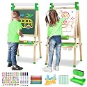 Joyooss Art Easel for Kids Easels for Toddler with Paper roll Green