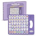Joyreal AAC Device for Autism, Non Verbal Communication Tools for Speech Therapy &amp; Stroke Rehab. Communication Tablet, Autism Talking Aids with 8 Programmable Buttons &amp; Adjustable Volume (Purple)