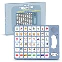 Joyreal AAC Device for Autism, Non Verbal Communication Tools for Speech Therapy & Stroke Rehab. Communication Tablet, Autism Talking Aids with 8 Programmable Buttons & Adjustable Volume (Gray-Blue)