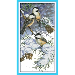 JOYSEWING Counted Cross Stitch Kits Beginners Embroidery