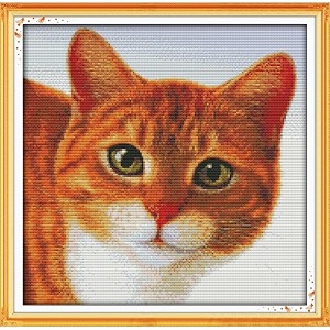 JOYSEWING Stamped Kits Cross Stitch Kits Beginners